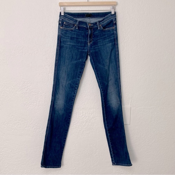 MOTHER Denim - MOTHER The Rascal in Here Kitty, Kitty Jeans, Size 27